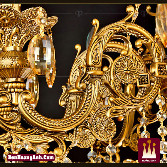 Đèn chùm đồng cao cấp